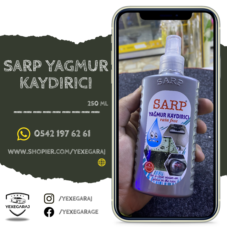Sarp Yağmur Kaydırıcı 250 ML