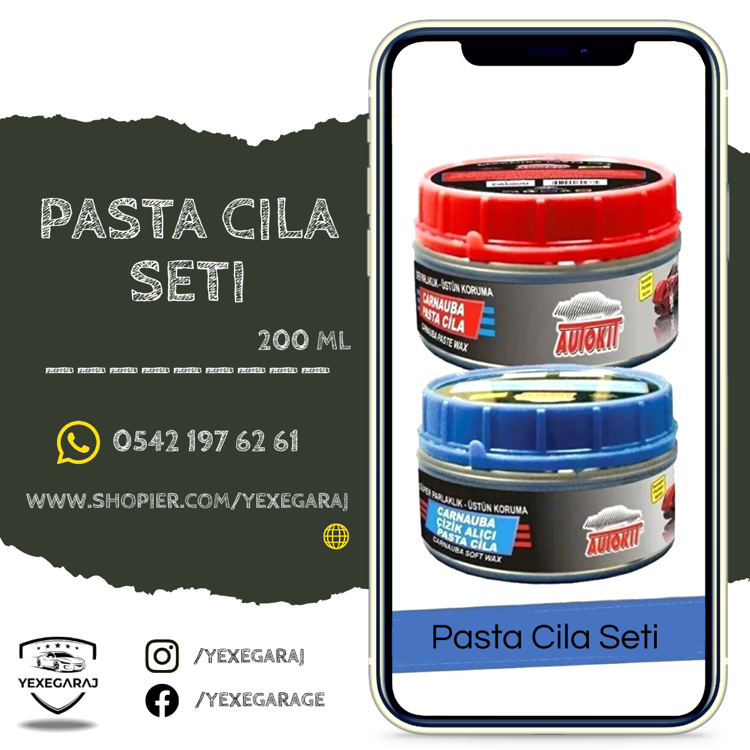 Autokit Pasta Cilâ Seti 200 ML