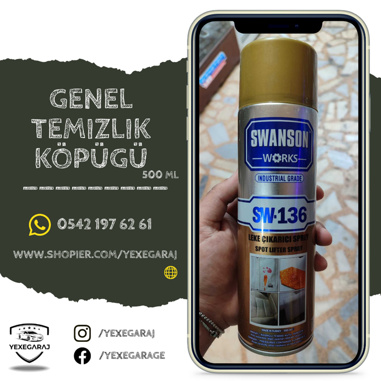 Genel Temizlik Köpüğü 500 ML