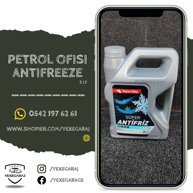 Petrol Ofisi Anti-Freeze 3 KG