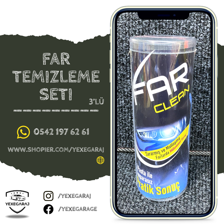 Far Temizleme Seti