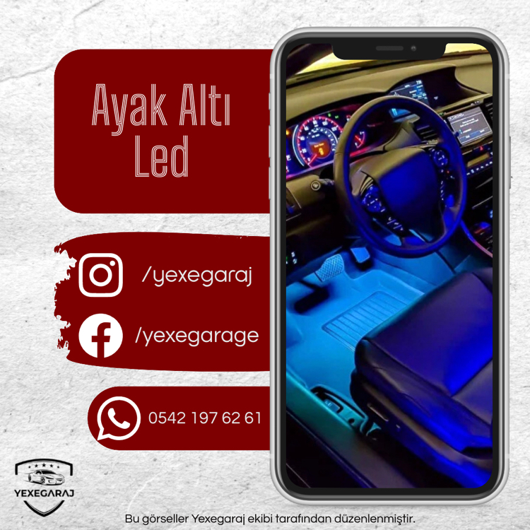 Ayak Altı Led Aydınlatma