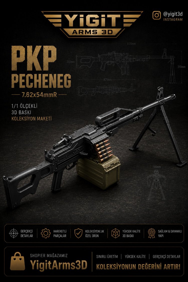 Pkp Peçenek Maketi 1:1 Oranlı