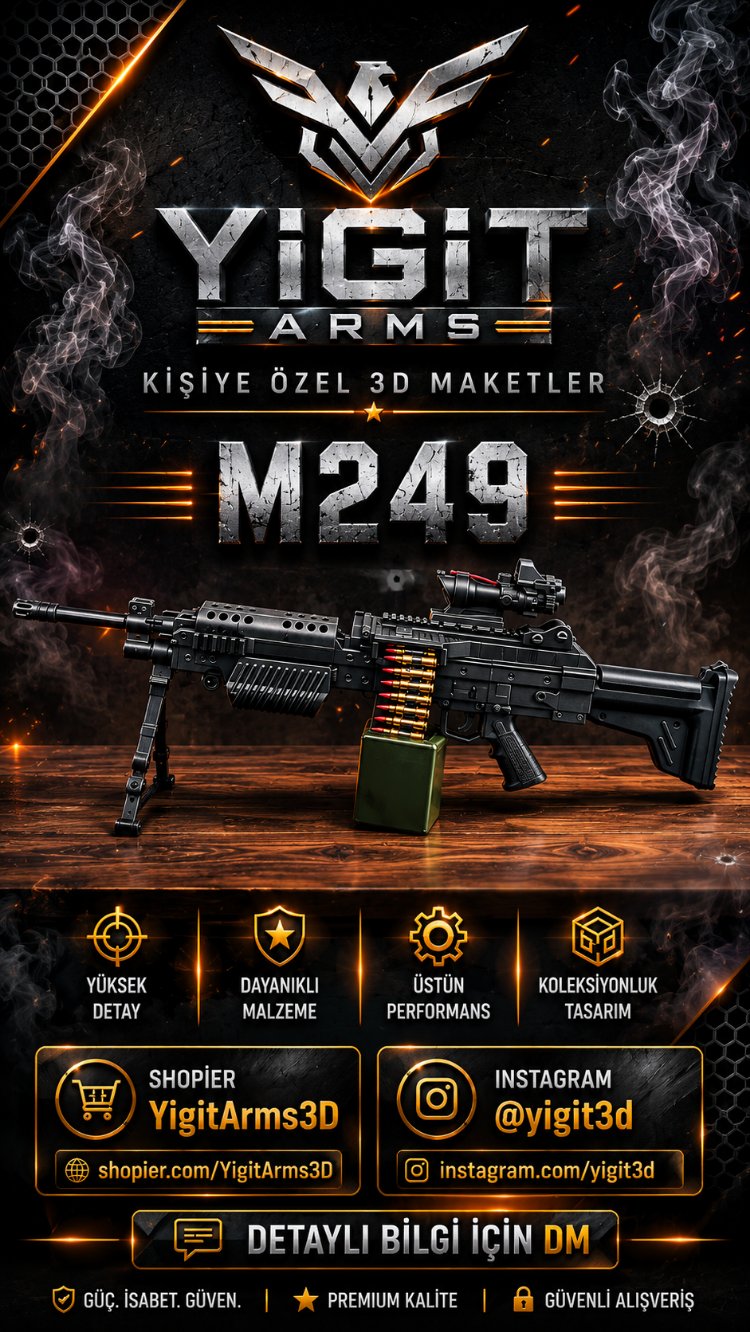 M249 Maketi 1:1