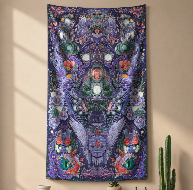 "QUANTUMANIA" • 142*85 CM • Duvar Örtüsü
