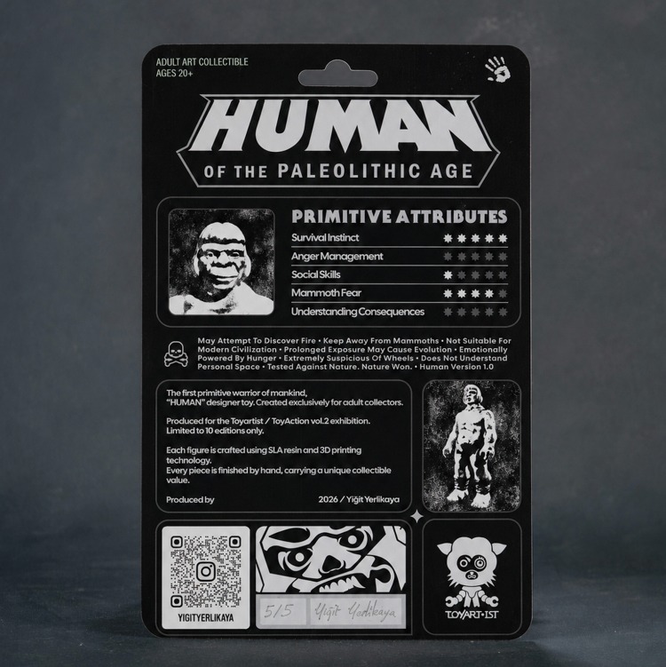 HUMAN of the Paleolithic Age • Tasarım Oyuhcak