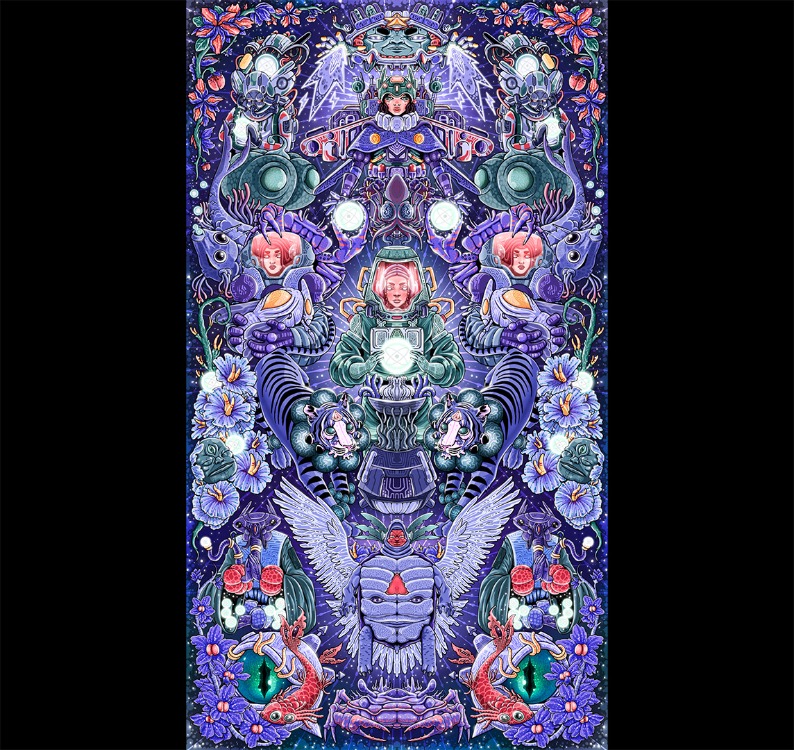 "QUANTUMANIA" • 142*85 CM • Duvar Örtüsü