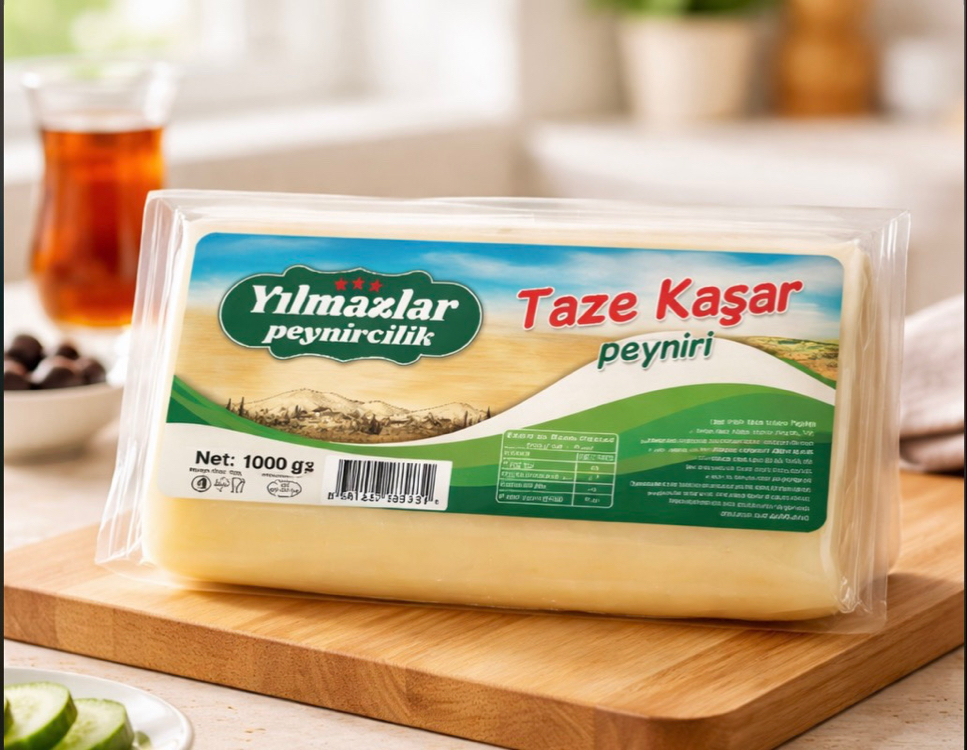 Taze kaşar peynir 1 kg