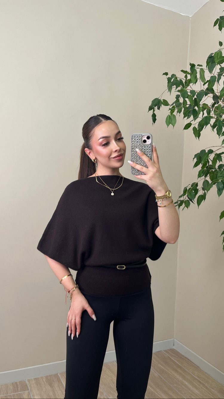 Kemerli Kazak Mürdüm Mor