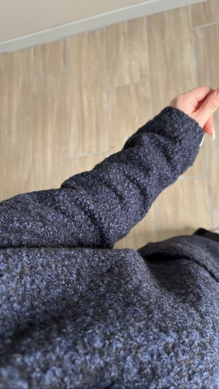 Premium Buklet Ceket Lacivert