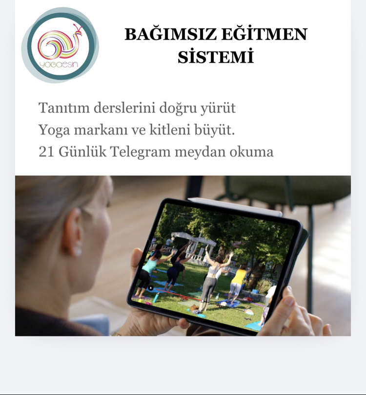 VIP Bağımsız Eğitmen Sistemi-Tanıtım dersiyle ilk grubunu kur.
