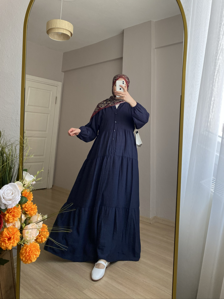 Laysa Elbise Lacivert