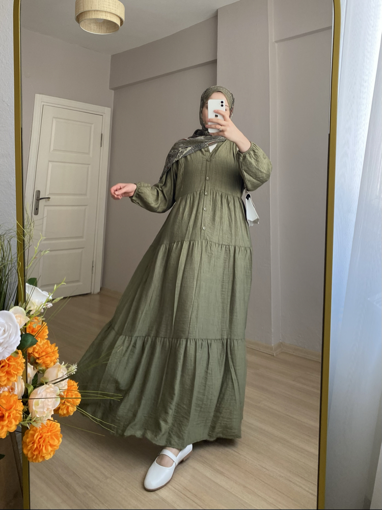 Laysa Elbise Yeşil