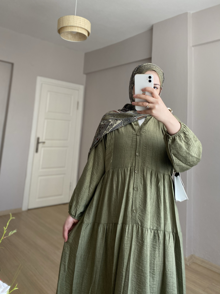 Laysa Elbise Yeşil
