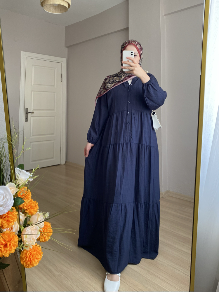 Laysa Elbise Lacivert