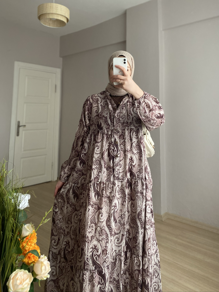Lora Elbise| Kahve