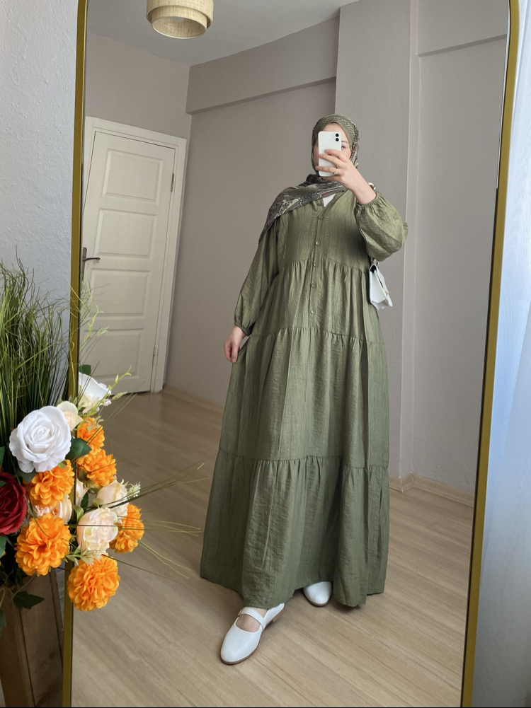 Laysa Elbise Yeşil