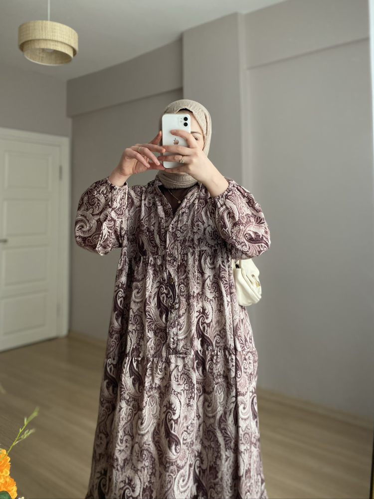 Lora Elbise| Kahve