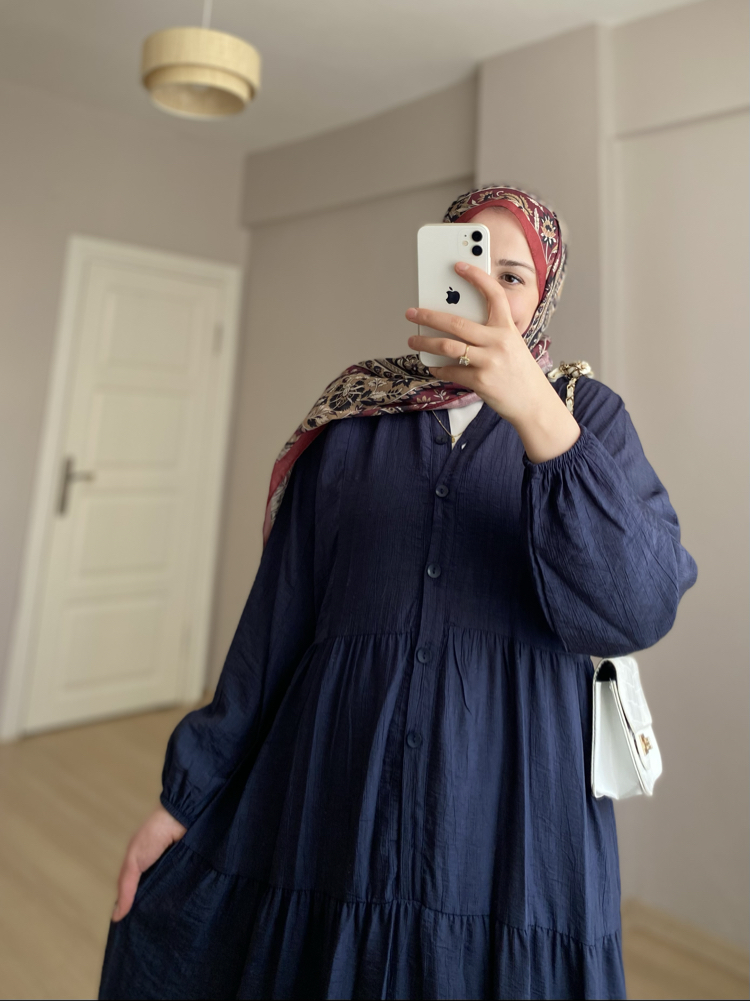 Laysa Elbise Lacivert