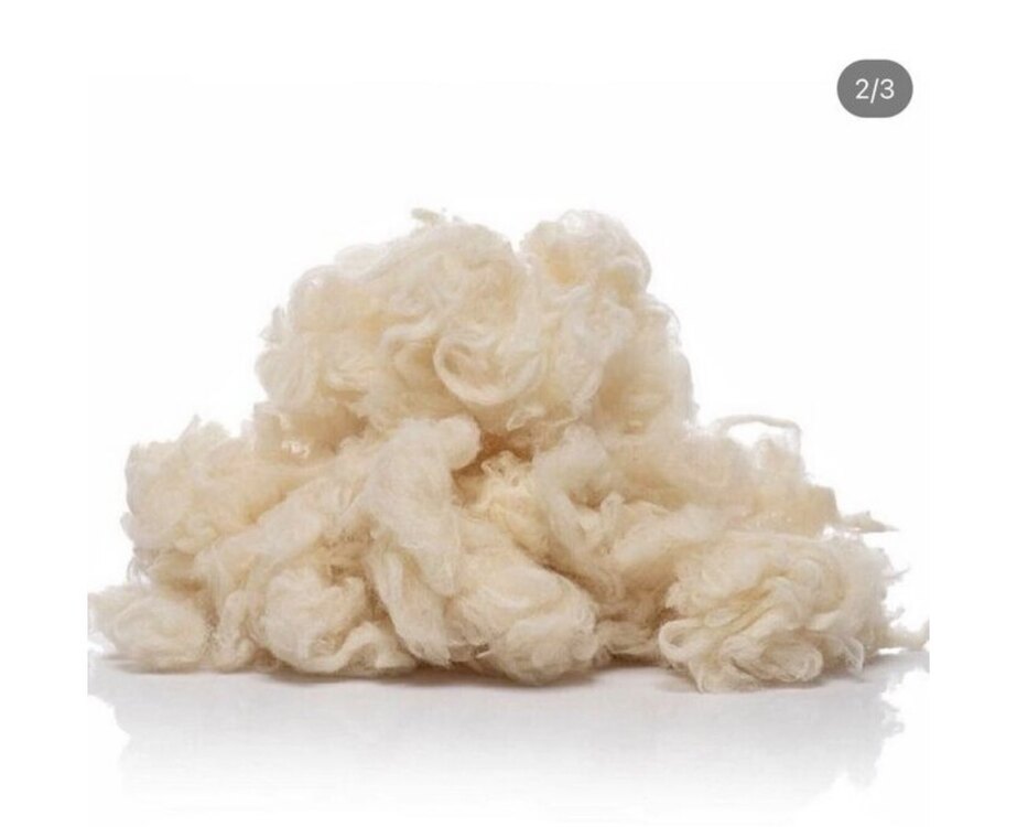 2 Adet Doğal Kuzu Yünü Yastık 50x70 1250 gram Merinos Kuzu Yünü