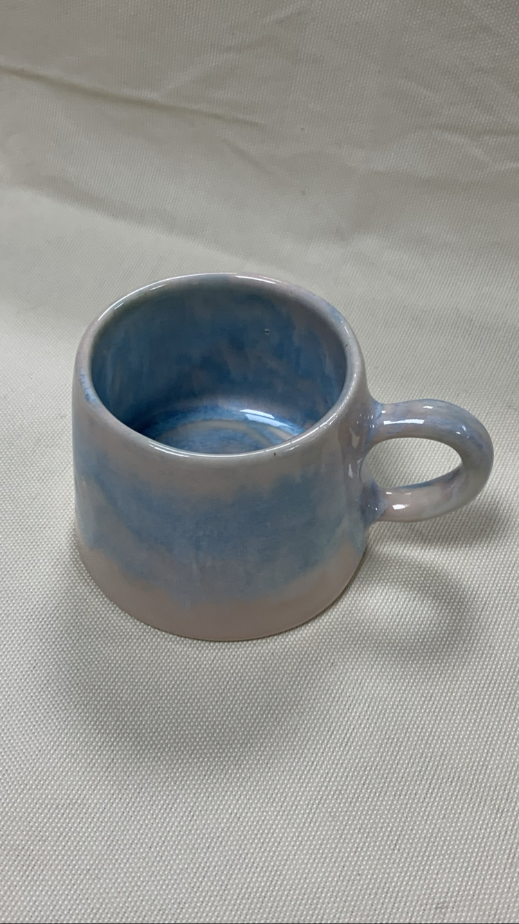 Pinky Blue Küçük Torna Kupa