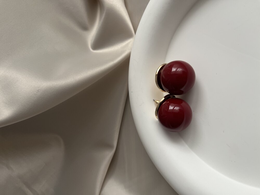 Bordo Küpe
