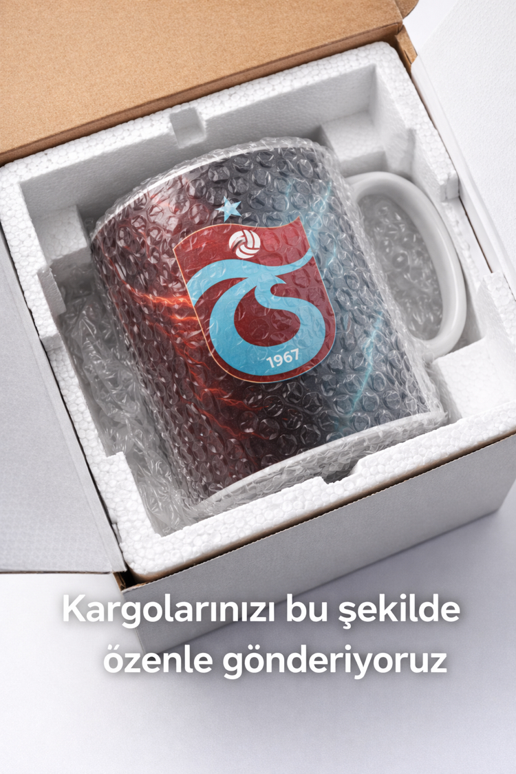 Trabzonspor Temalı Kupa Bardak
