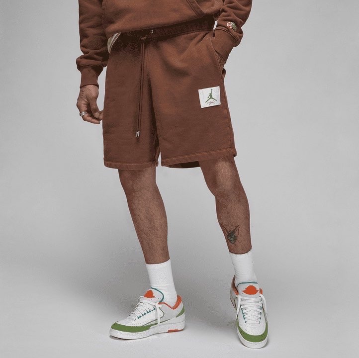 Jordan x TITAN Corduroy Brown Short [DV7036-262]
