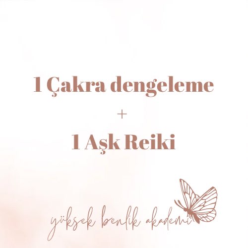 1 Çakra Dengeleme+ 1 Aşk Reiki