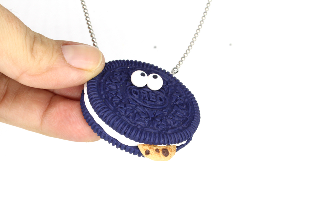 Kurabiye Canavarı Oreo Kolye