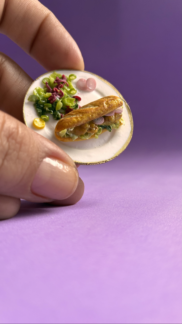 Balık Ekmek Sandviç Minyatürü