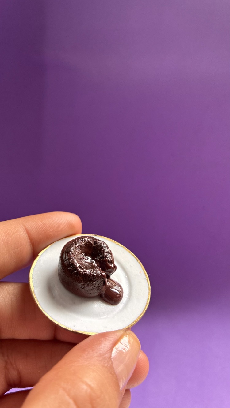 Çikolatalı Sufle Minyatürü