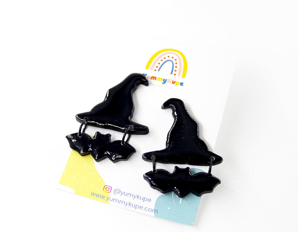 Bat Hat küpe