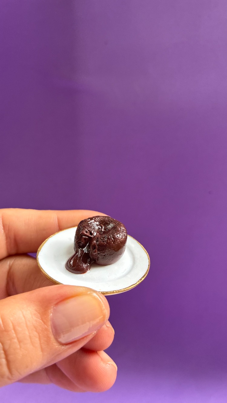Çikolatalı Sufle Minyatürü