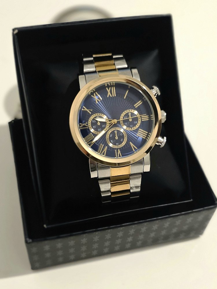 Lüks Erkek Kol Saati – Gold & Silver Premium Model (Yeni Sezon)(GAML01)