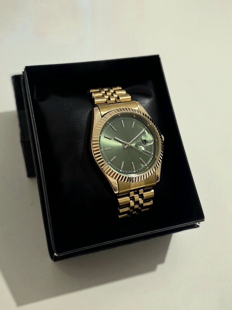 “Prestige Green – Gold Erkek Saati”(GMY01)