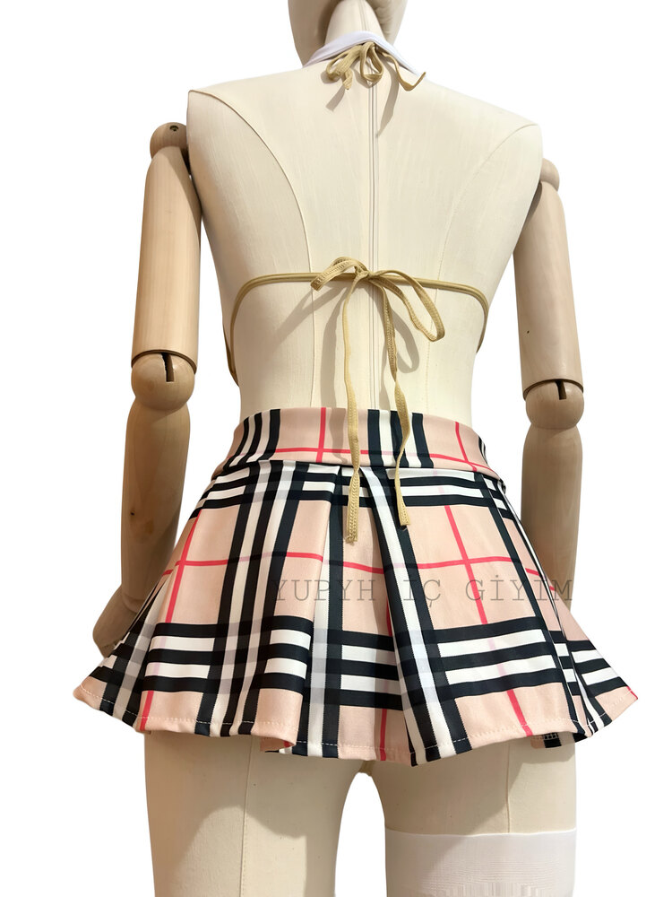 Burberry School Etekli Fantezi Takım