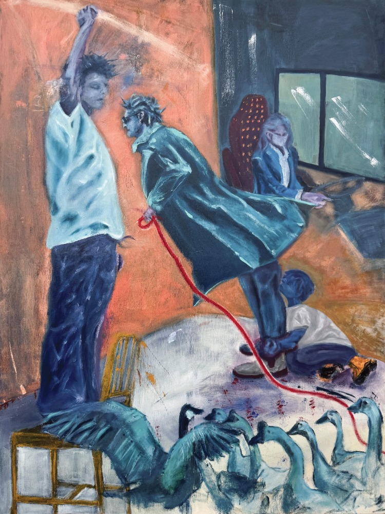 Konfeti nerede! - Fine art baskı