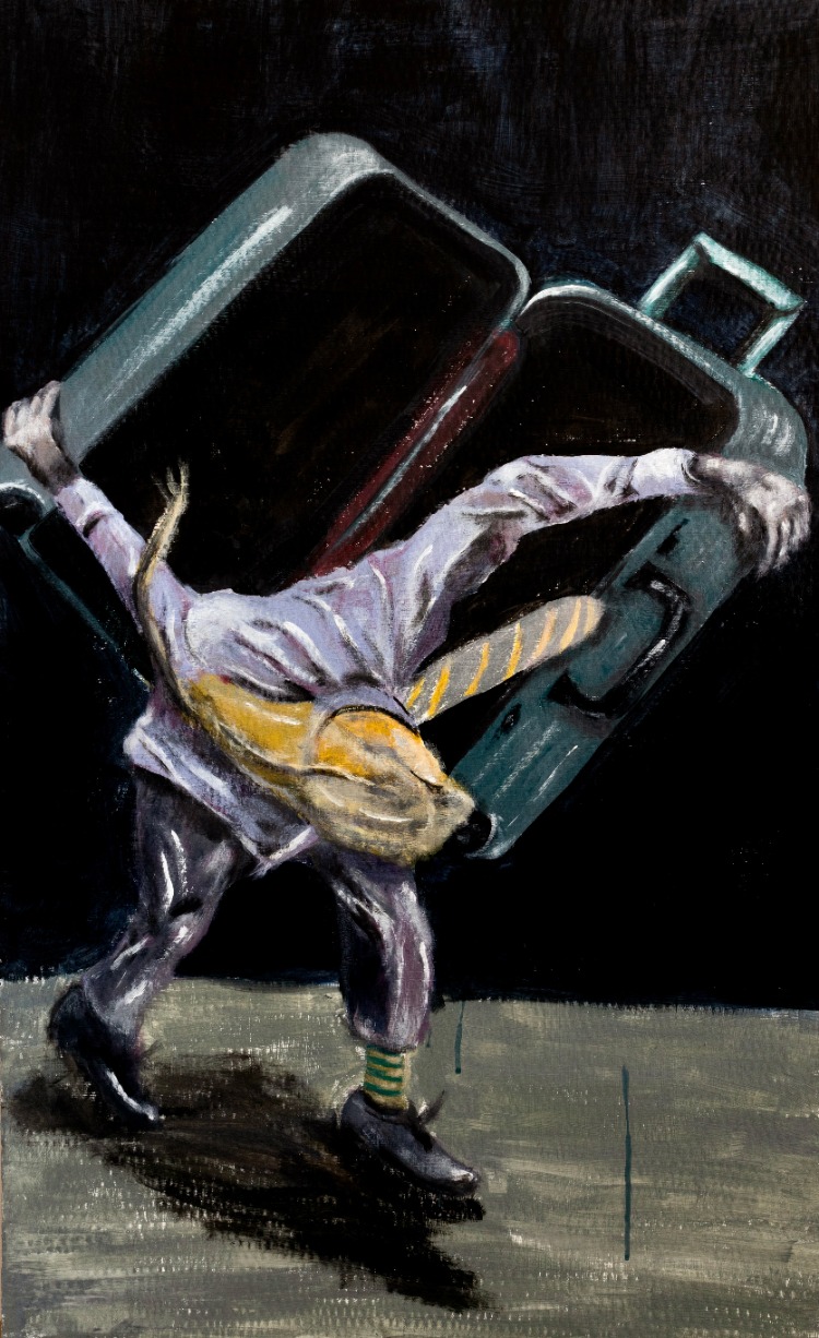 Yolcu - Fine art baskı