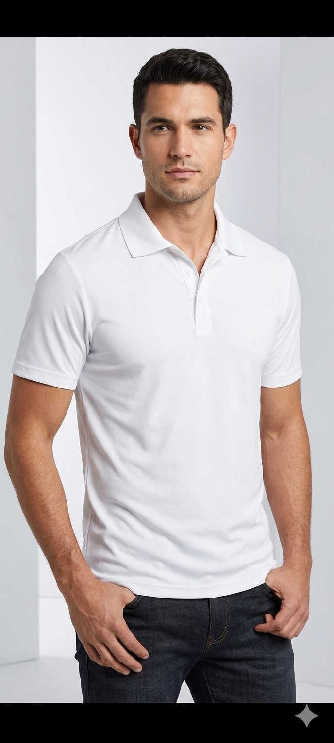 Polo yaka tişör %100 pamuk