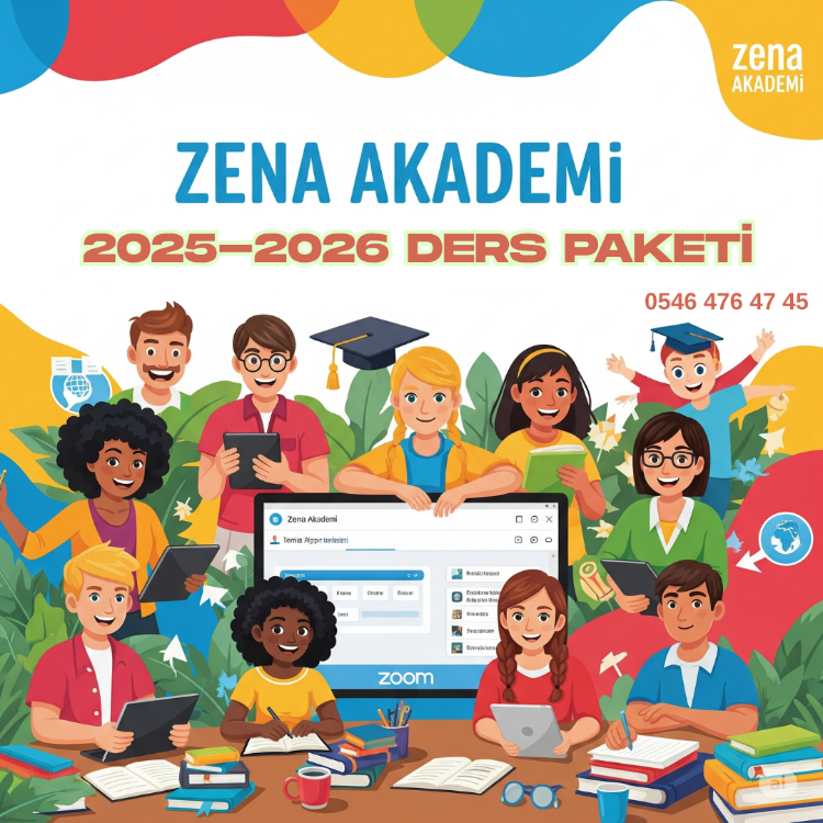 Zena Akademi AYLIK Sınıf Bazlı Dijital İçerik