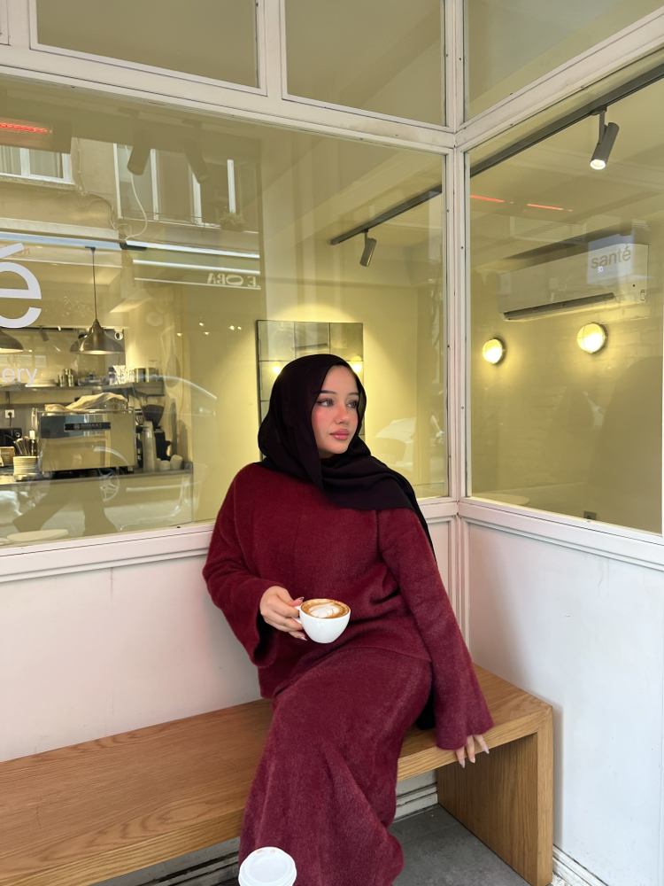 Cozy Yün Dokulu Takım