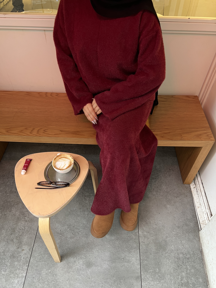 Cozy Yün Dokulu Takım