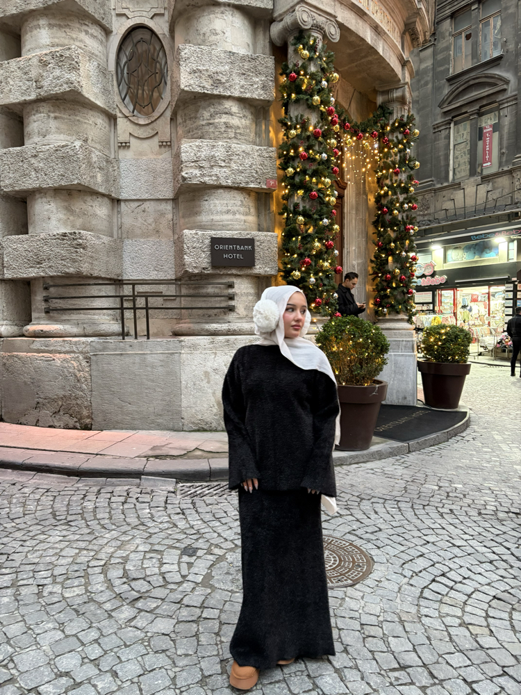 Cozy Yün Dokulu Takım