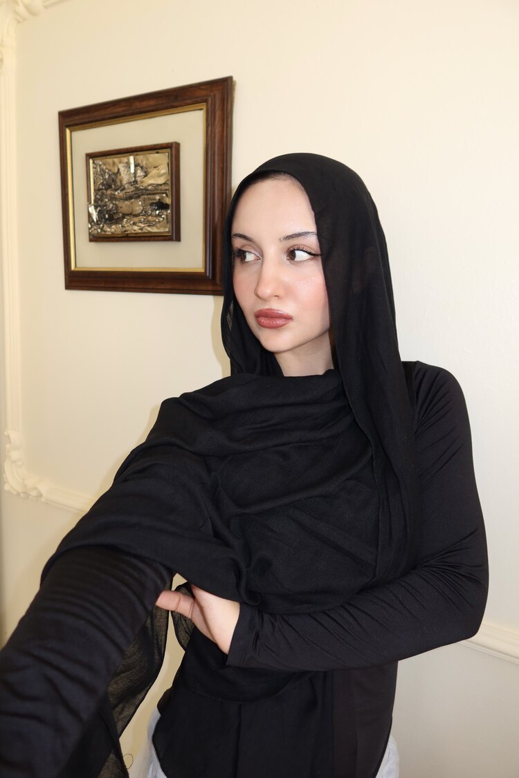 Black Modal Şal
