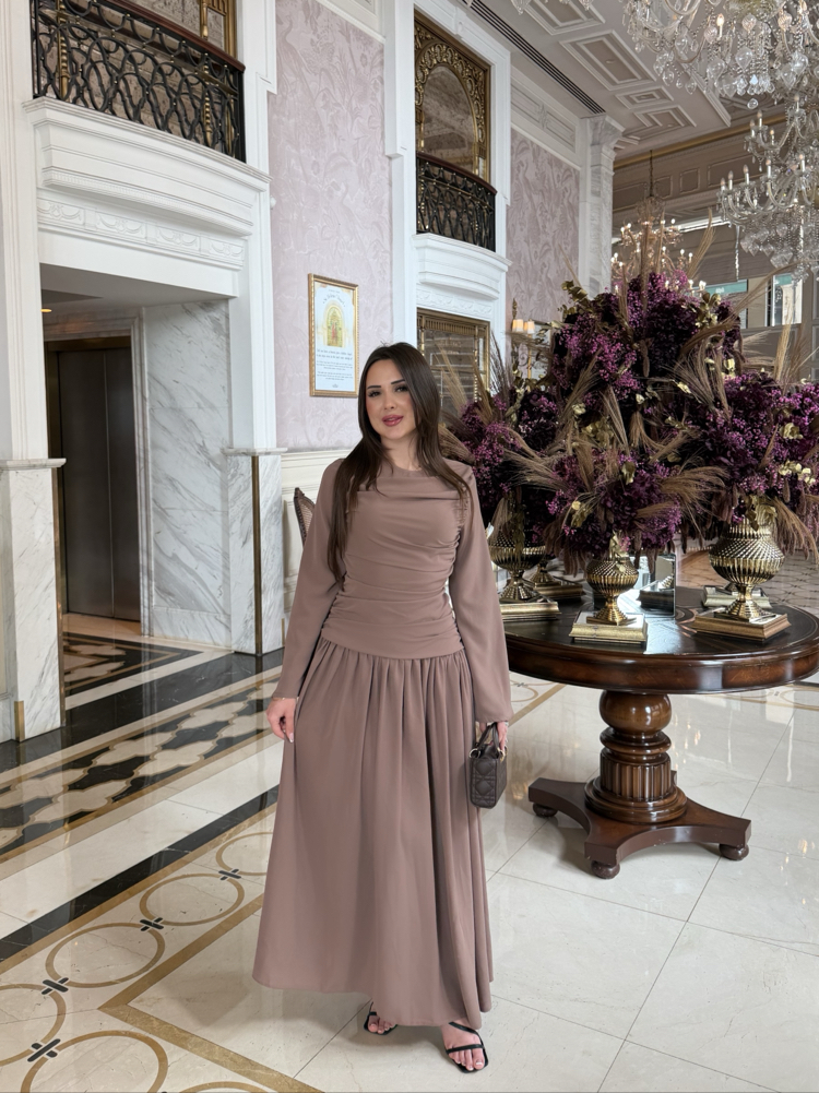 Vizon Vela Elbise 