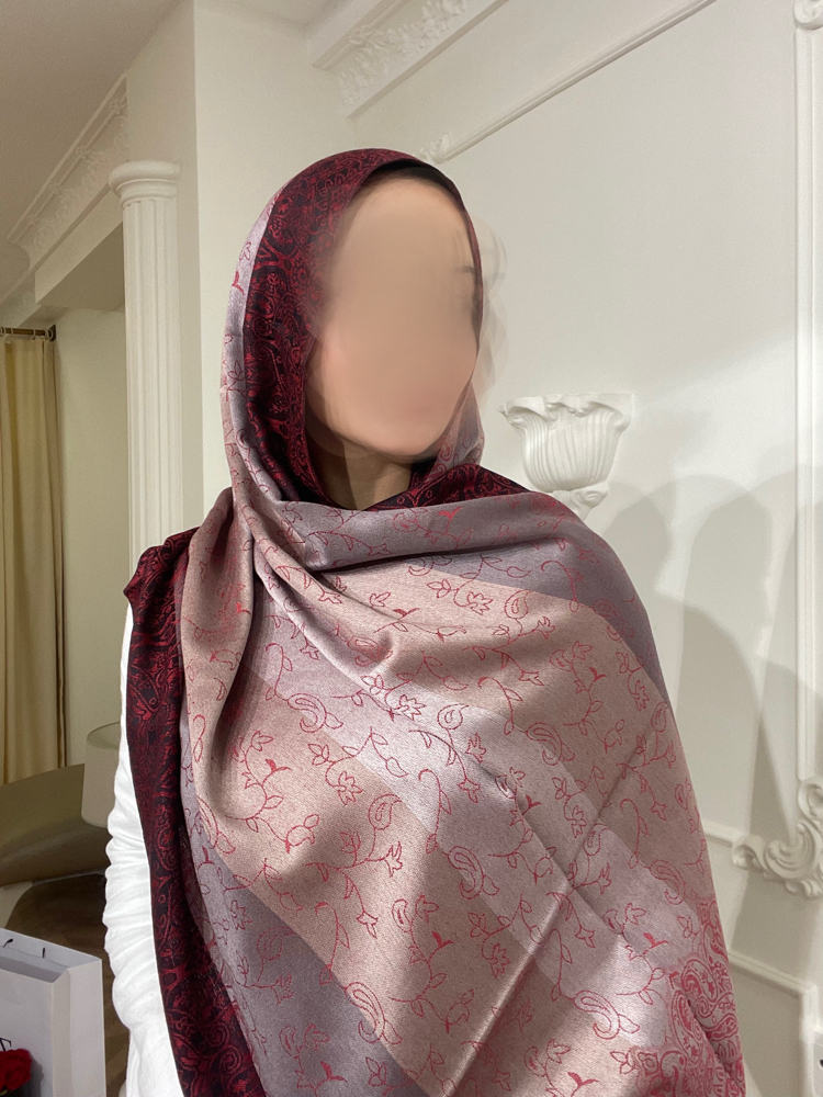 Pashmina Şal Red Velvet