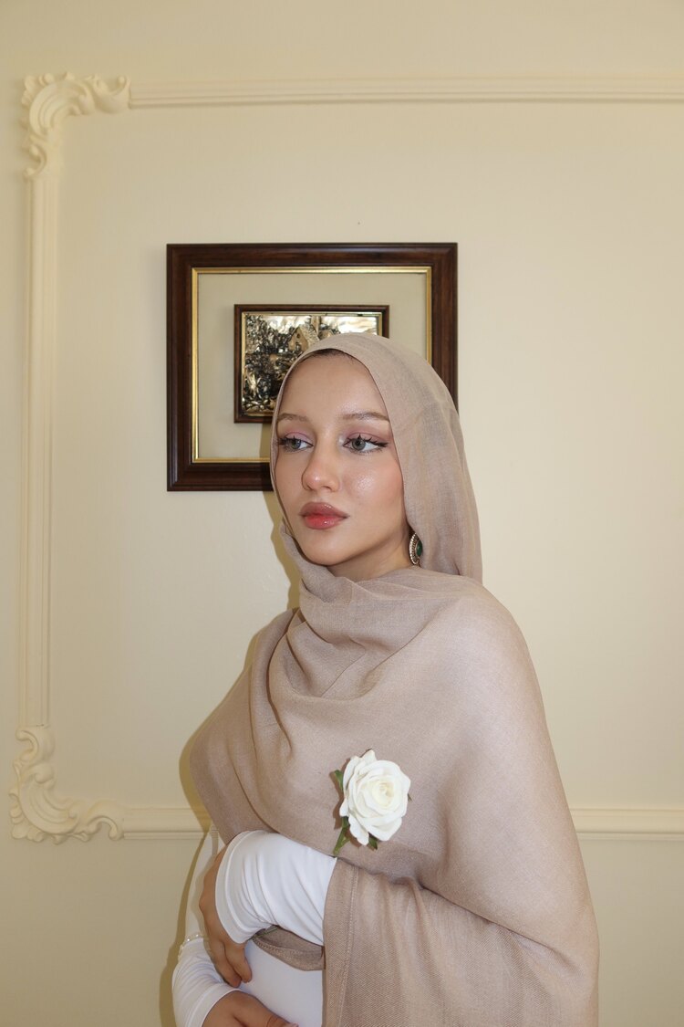 Nude Modal Şal