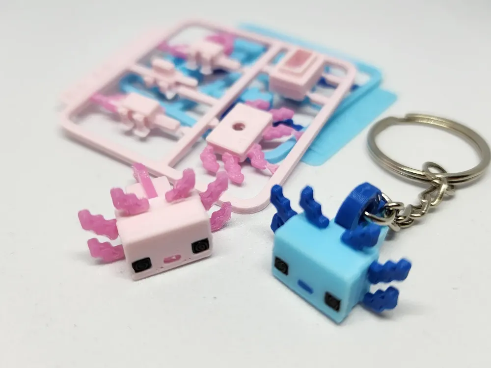 Axolotl Mini Anahtarlık