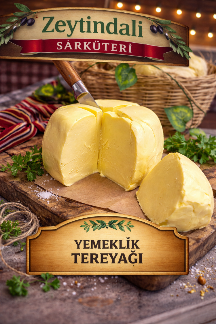 YEMEKLİK TEREYAĞI 1 KG(Fabrika Yağı)